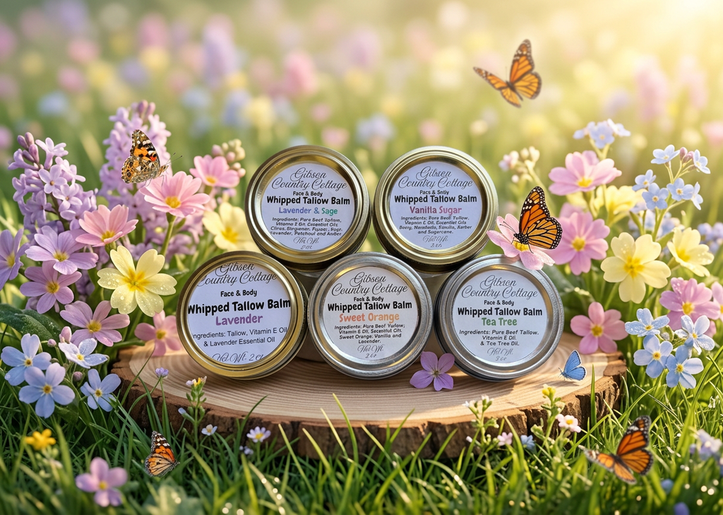 Whipped Tallow Balm- Tea Tree